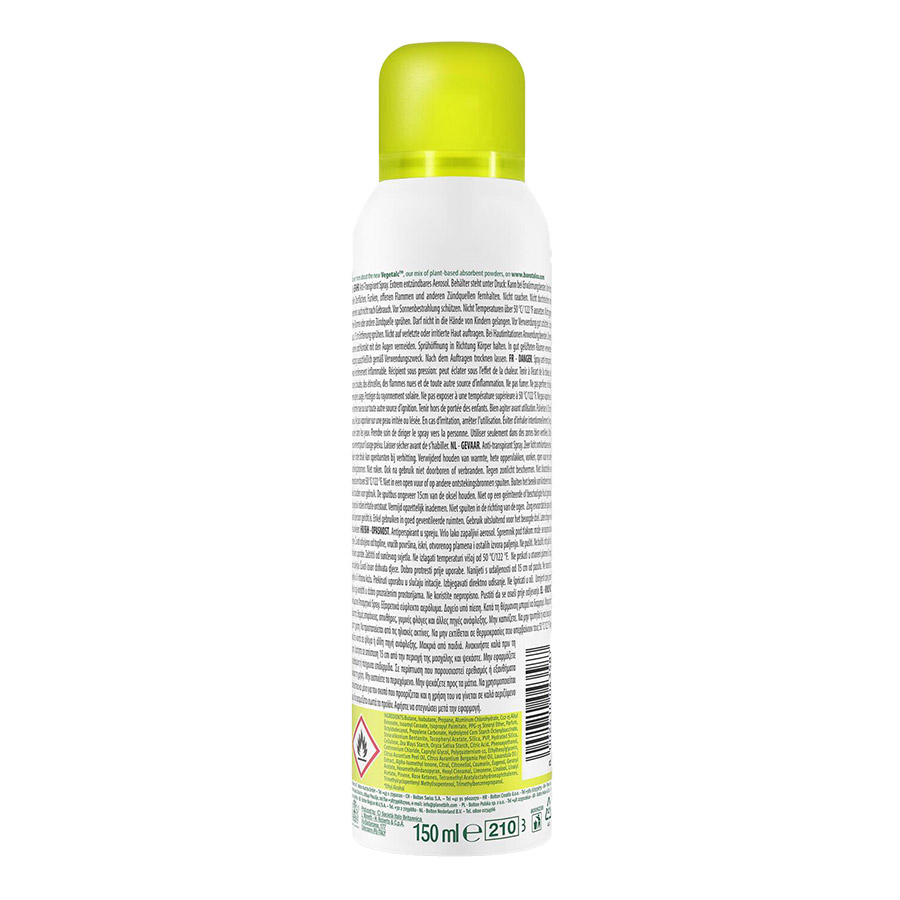Borotalco Αποσμητικό Σπρέι Active Citrus & Lime 150ml.
