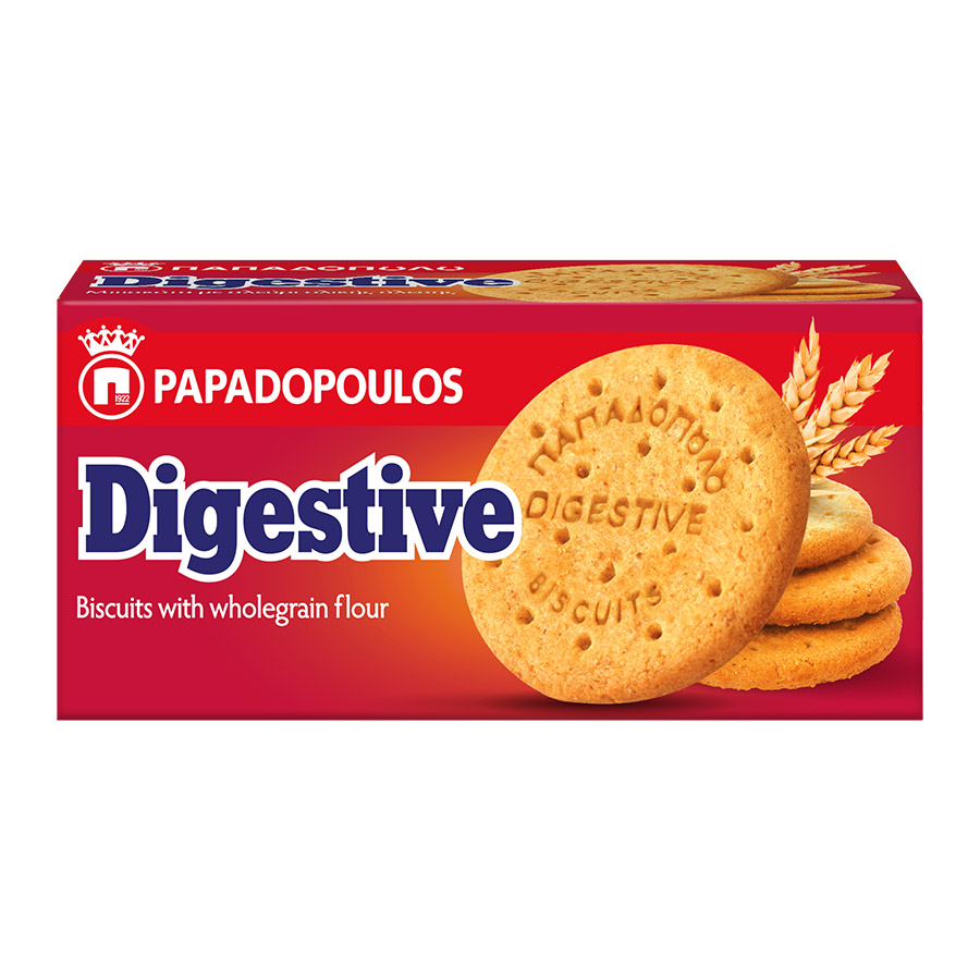 Παπαδοπούλου Digestive Μπισκότα 250γρ.