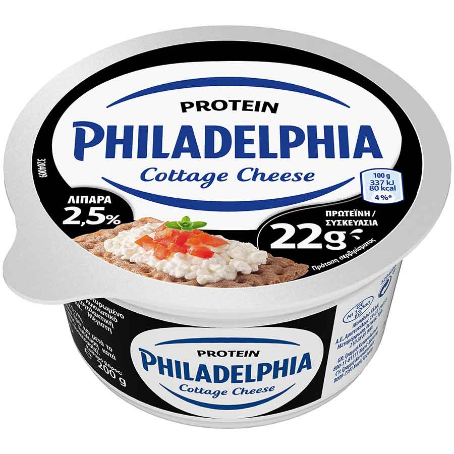 Philadelphia Τυρί Protein Cottage 200γρ.