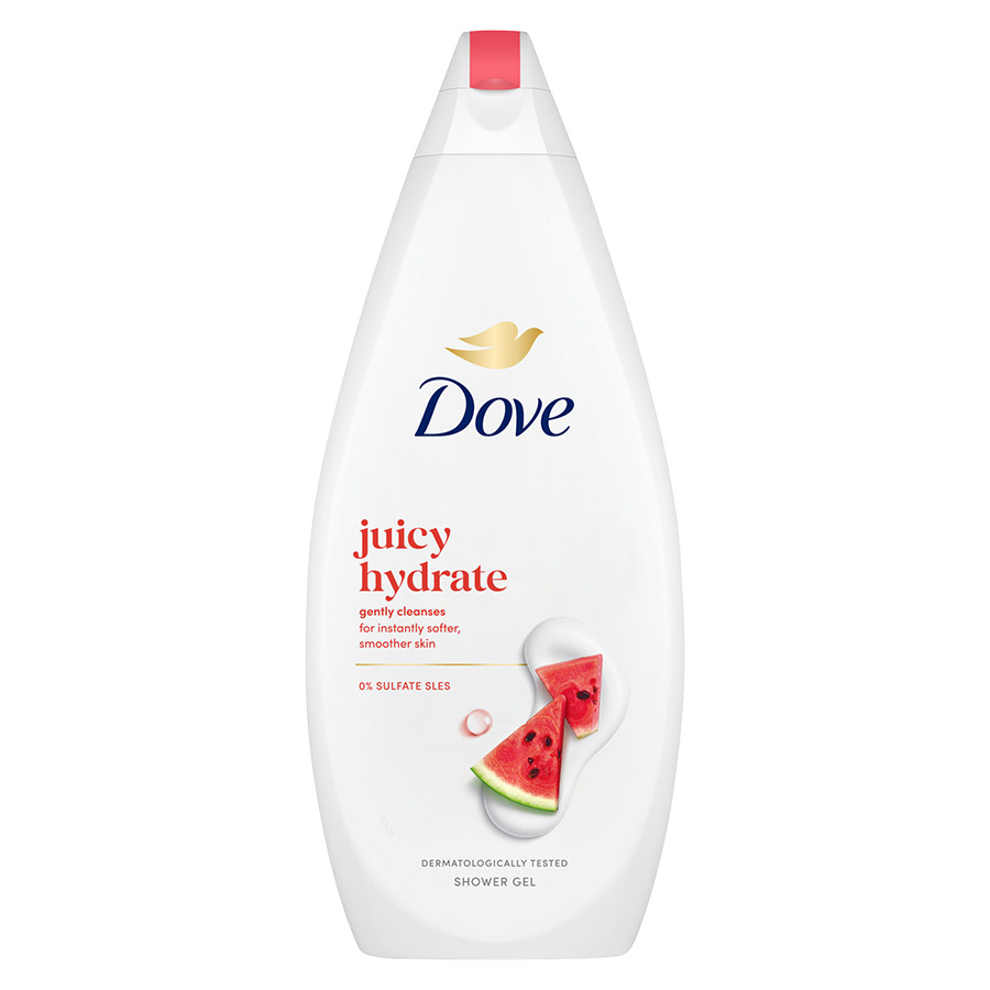 Dove Αφρόλουτρο Juicy Hydrate 720ml.