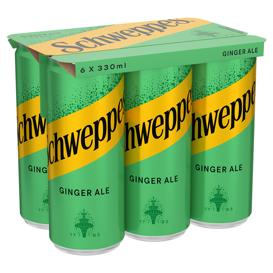 Schweppes Ginger Ale 6x330ml.