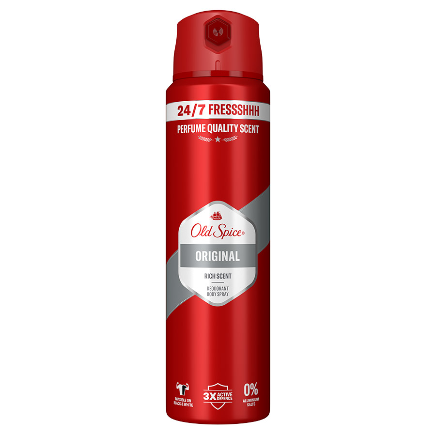 Old Spice Original Αποσμητικό Σπρέι Σώματος 150ml.