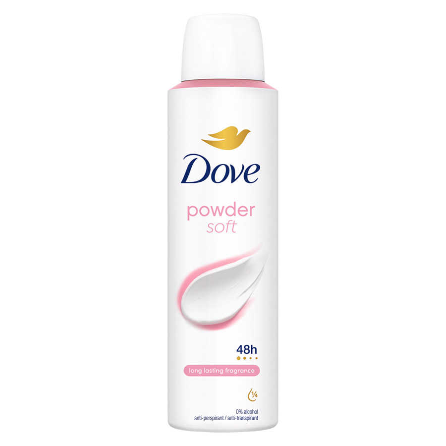 Dove Αποσμητικό Σπρέι Talco Soft 150ml.
