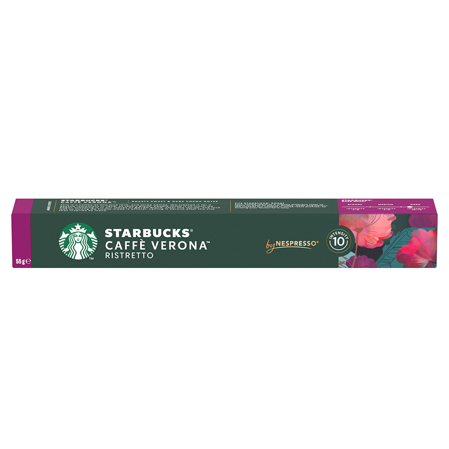 Starbucks Καφές Espresso Caffe Verona Σε Κάψουλες 10τεμ. 55γρ.