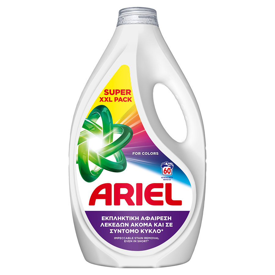 Ariel Color Υγρό Απορρυπαντικό Πλυντηρίου Ρούχων 60mez. 2,7lt.