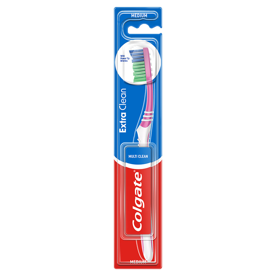 Colgate Extra Clean Οδοντόβουρτσα Μέτρια