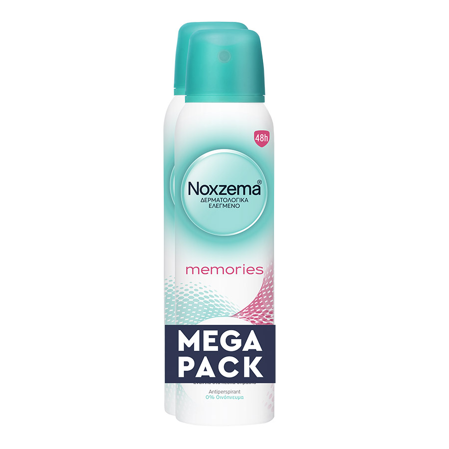 Noxzema Αποσμητικό Σπρέι Memories 2x150ml.