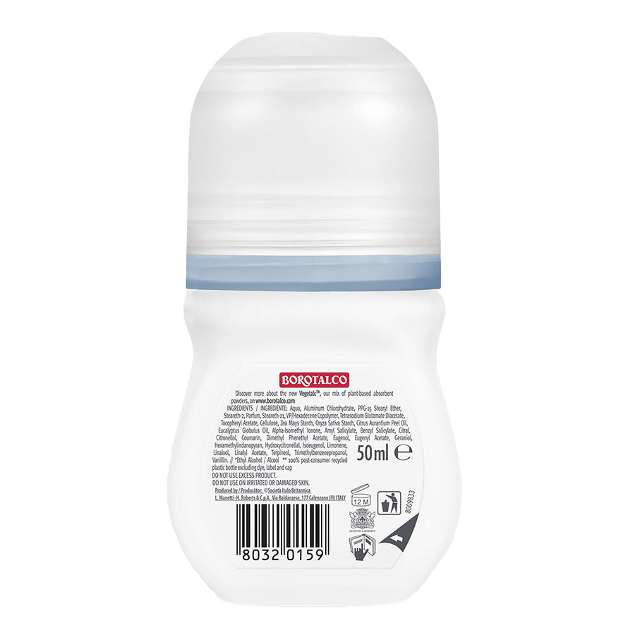 Borotalco Αποσμητικό Roll-On Invisible Fresh 50ml.