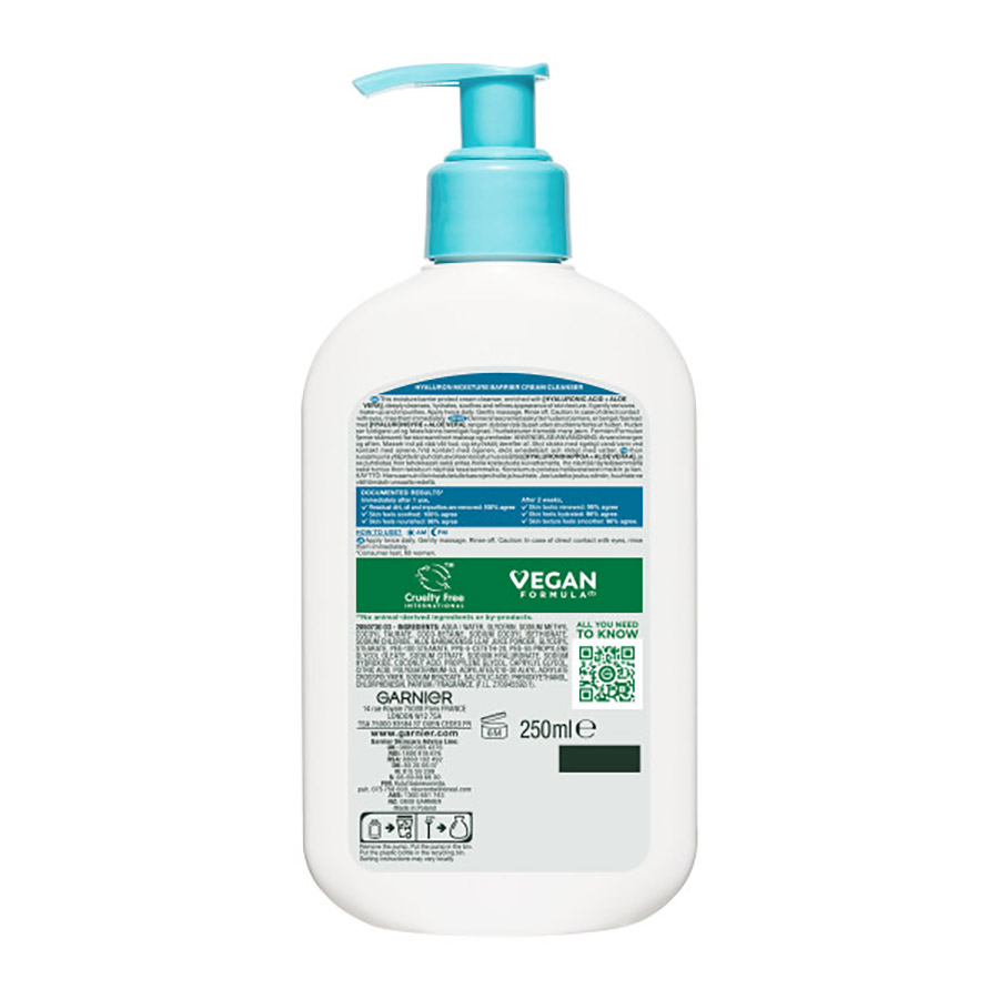 Garnier Gel Καθαρισμού Hyaluronic 250ml.
