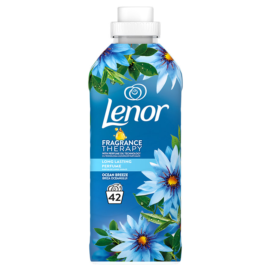 Lenor Fresh Συμπυκνωμένο Μαλακτικό Ρούχων Ocean Escape 42mez. 882ml.