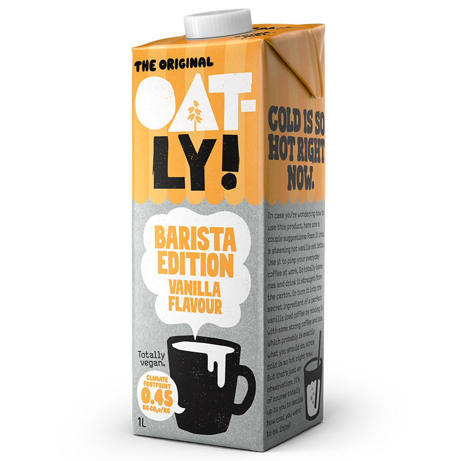Oatly Ρόφημα Βρώμης Βανίλια 1lt.