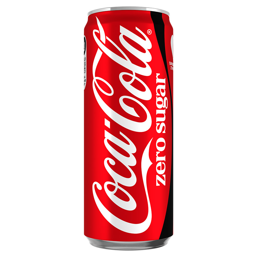 Coca Cola Zero 330ml.
