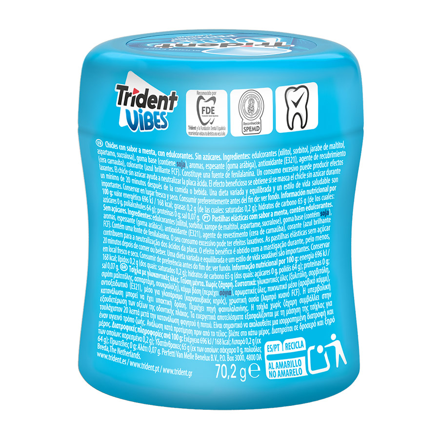 Trident Τσίχλες Μέντα 70,2γρ.