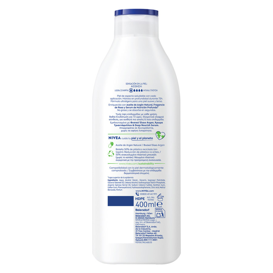 Nivea Λοσιόν Σώματος Rose Blossom  400ml.