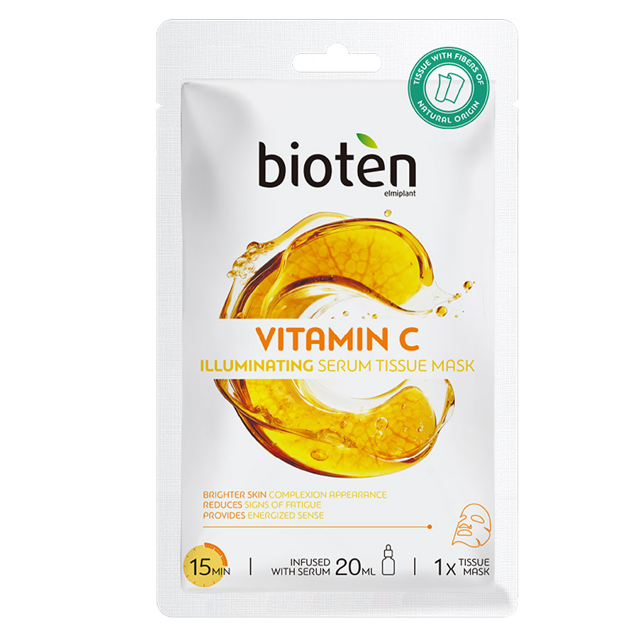 Bioten Vitamin C Υφασμάτινη Μάσκα Προσώπου 20ml.