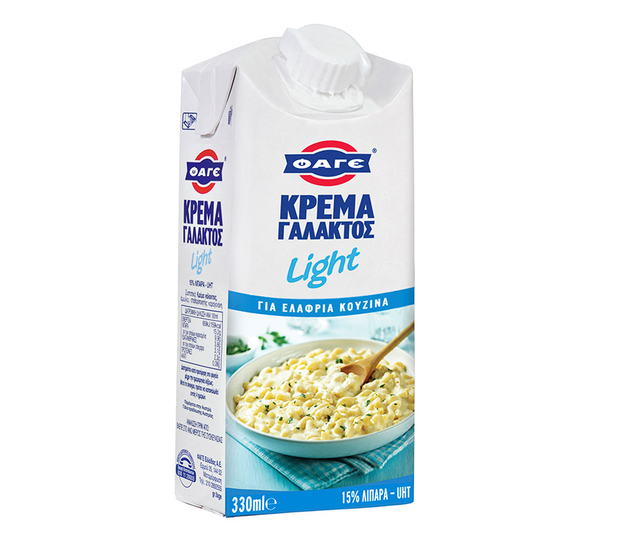 Φάγε Κρέμα Γάλακτος Light 330ml.