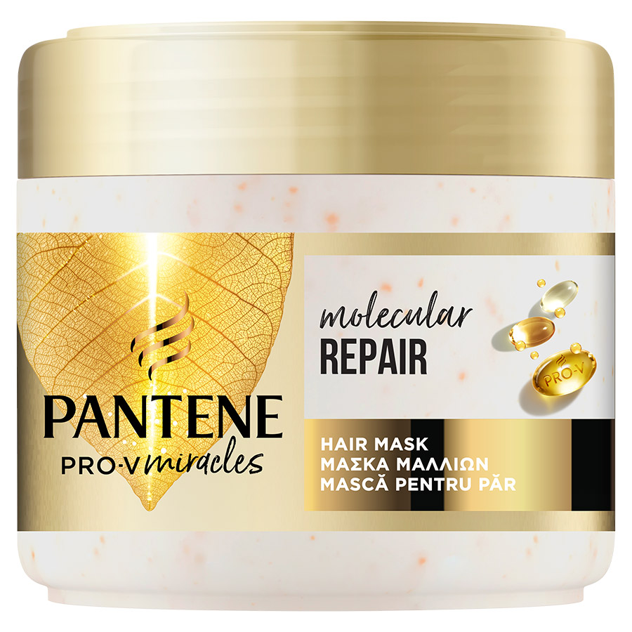Pantene Pro-V Miracles Μάσκα Μαλλιών  Μοριακή Αναδόμηση 300ml.