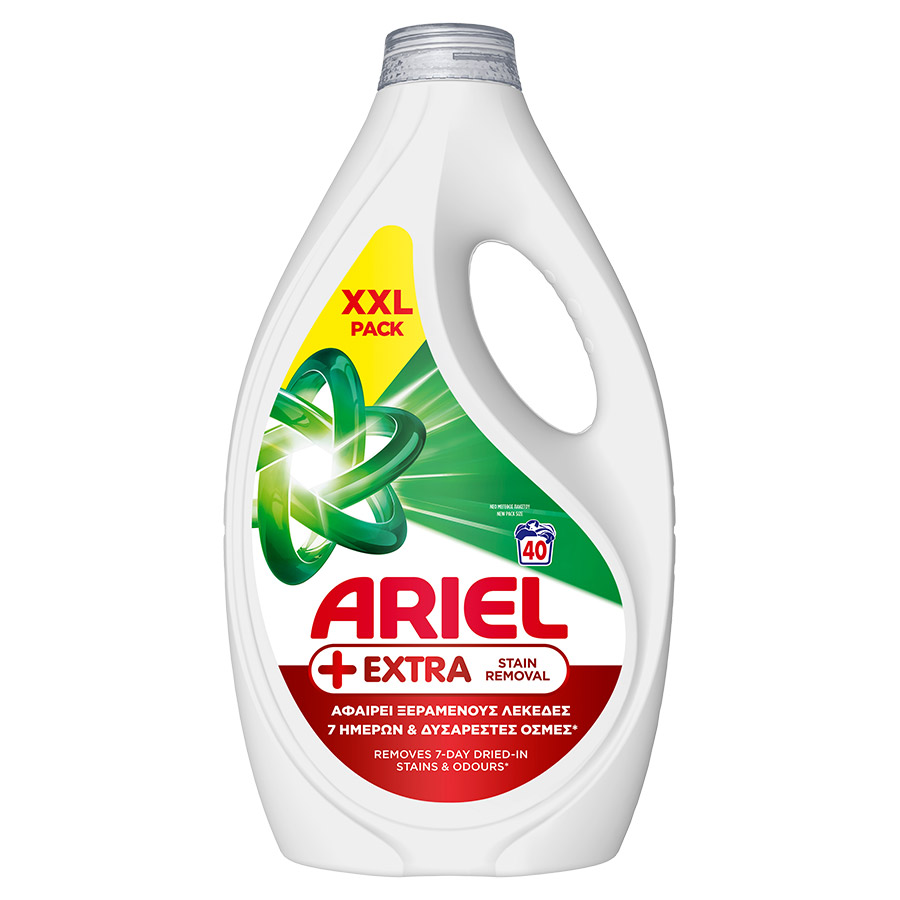 Ariel Extra Clean Υγρό Απορρυπαντικό Πλυντηρίου Ρούχων 40mez. 1,8lt.