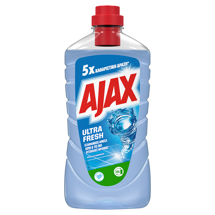 Ajax Ultra 7 Υγρό Καθαριστικό Blue Fresh 1lt.