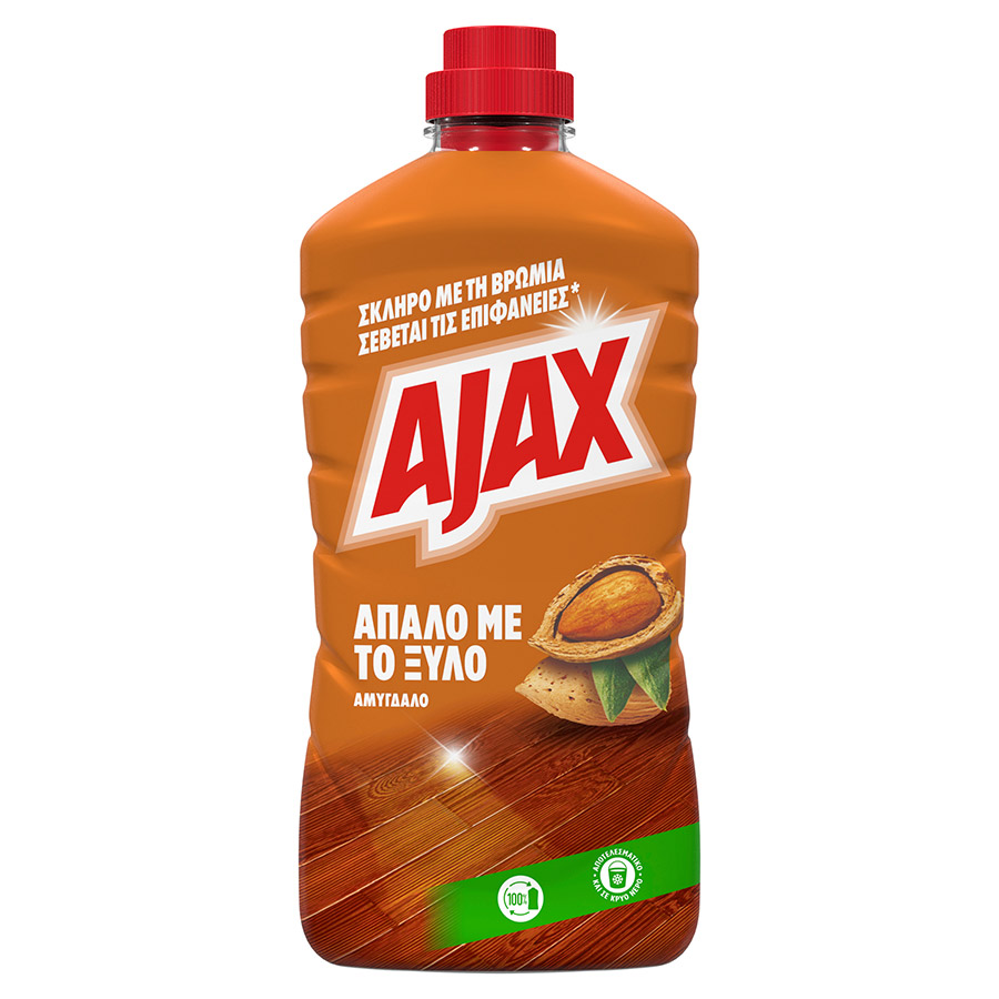 Ajax Υγρό Καθαριστικό Πατώματος Για Ξύλινες Επιφάνειες 1lt.