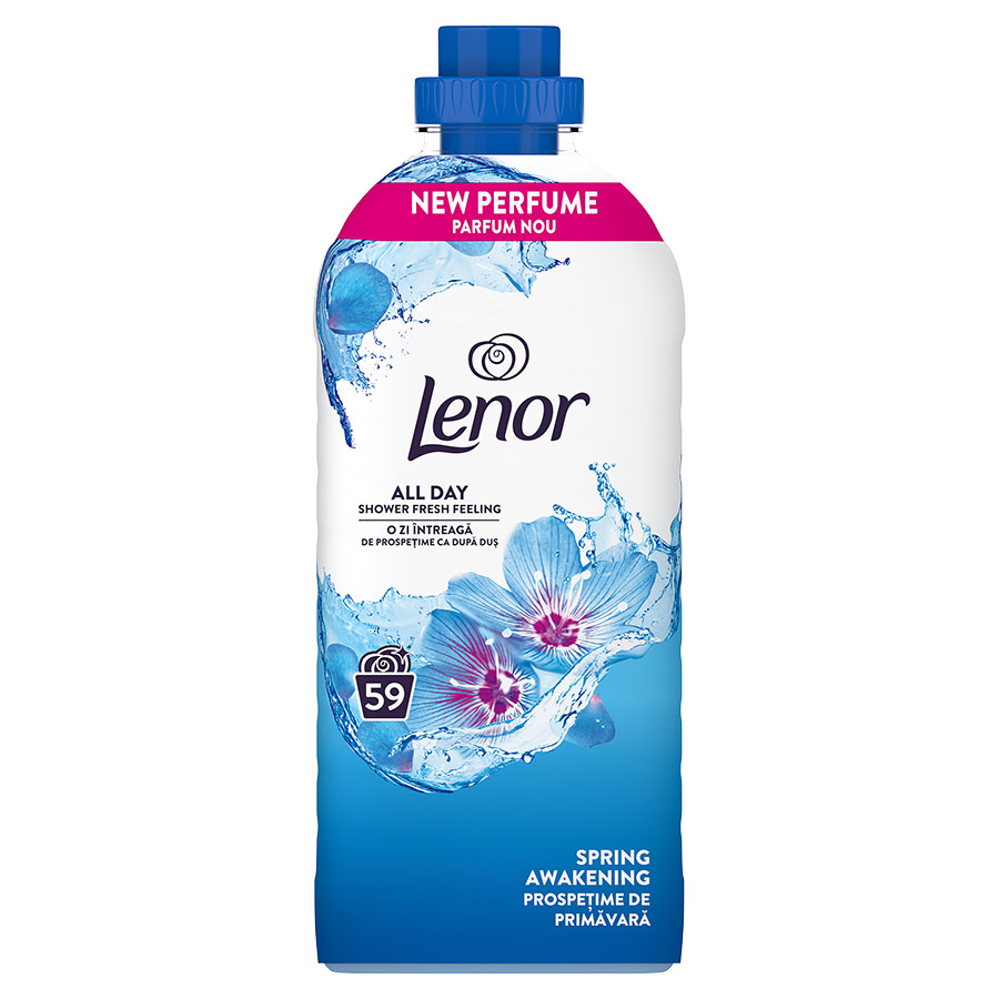 Lenor Συμπυκνωμένο Μαλακτικό Ρούχων Ανοιξιάτικη Αύρα 59mez. 1,239lt.