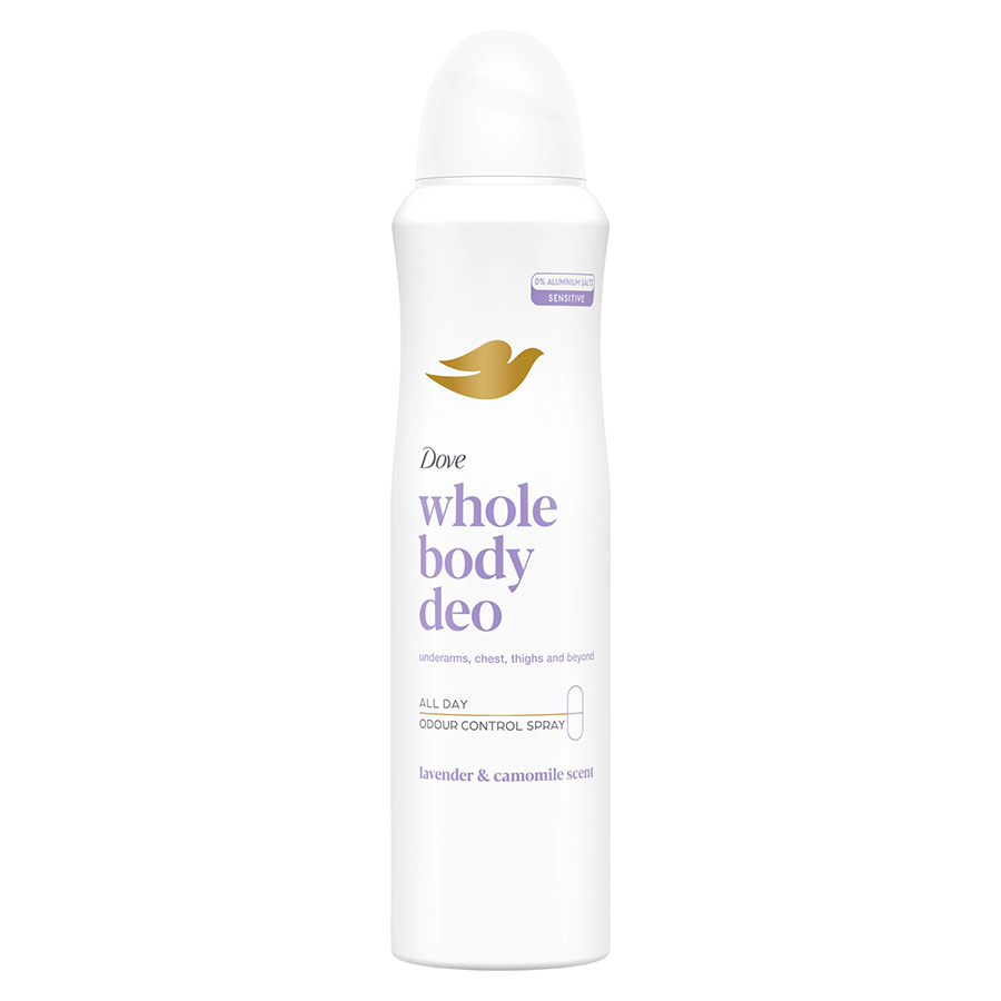 Dove Αποσμητικό Σπρέι Whole Body Laventer 150ml.