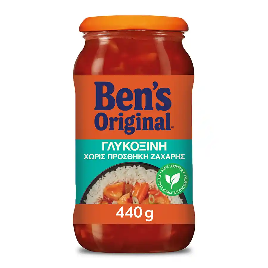 Ben's Original Σάλτσα Γλυκόξινη Χωρίς Ζάχαρη 440γρ.