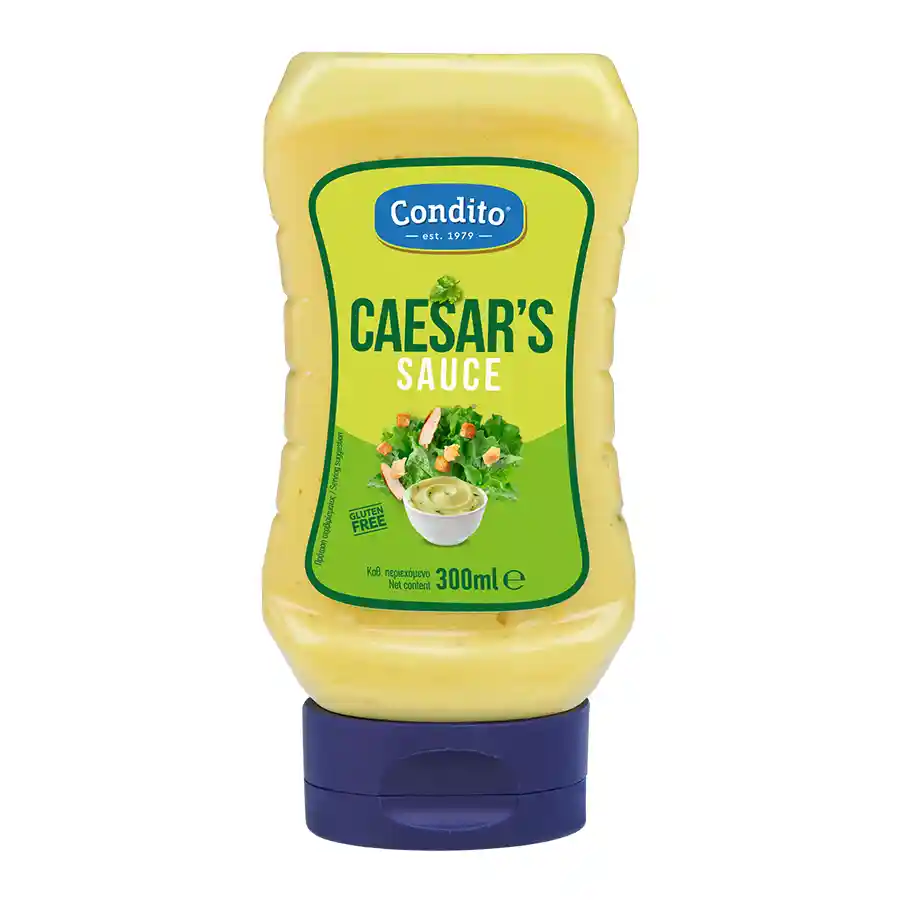 Condito Dressing Caesar Χωρίς Γλουτένη 300ml.