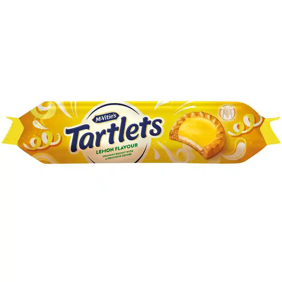McVitie's Tartlets Μπισκότα Γεμιστά Λεμόνι 100γρ.