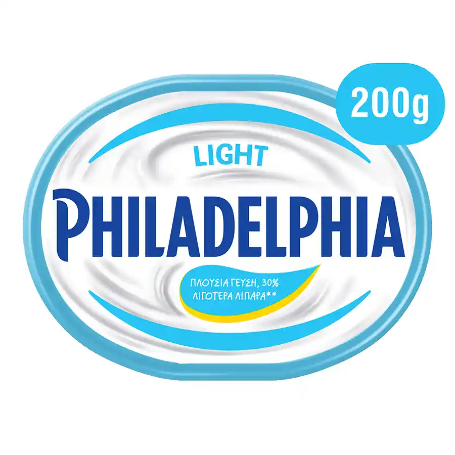 Philadelphia Τυρί Κρέμα Light 200γρ.