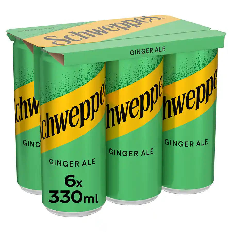Schweppes Ginger Ale 6x330ml.