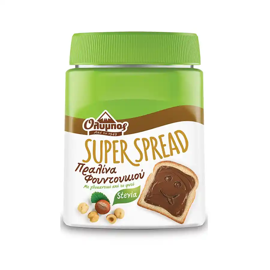 Όλυμπος Super Spread Πραλίνα Με Στέβια 350γρ.