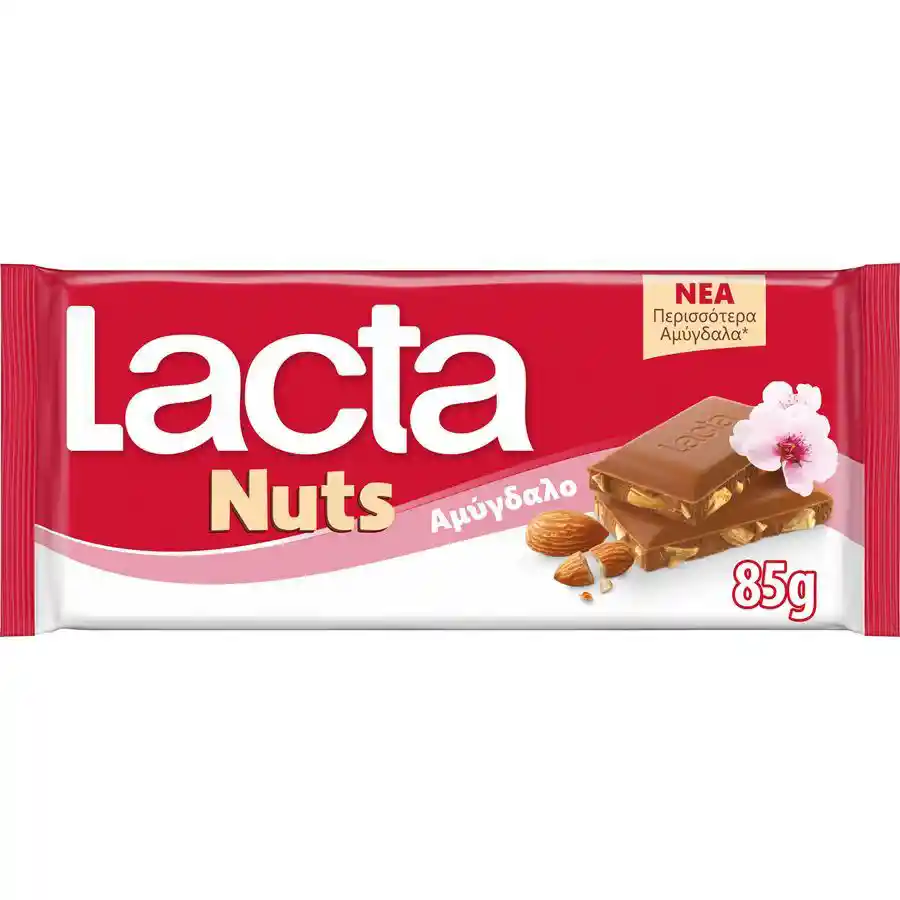 Lacta Σοκολάτα Αμύγδαλο 85γρ.