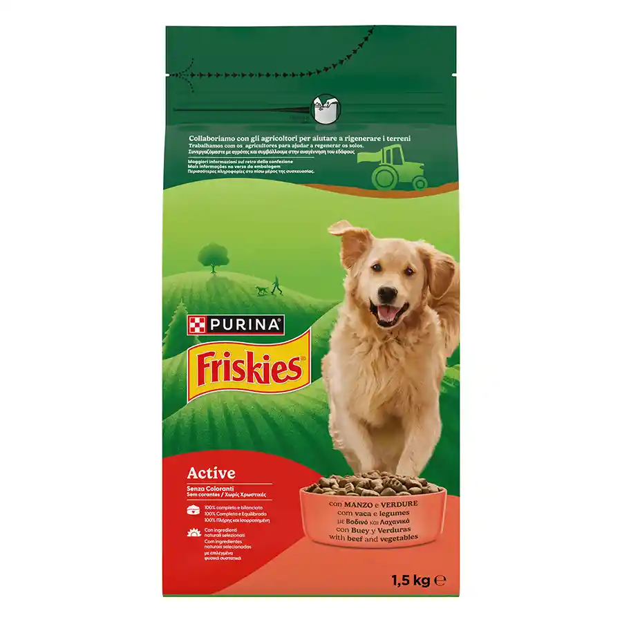 Purina Friskies Vitafit Active Ξηρά Σκυλοτροφή 1,5kg.