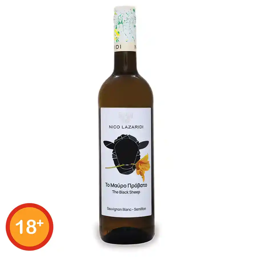 Nico Lazaridi Το Μαύρο Πρόβατο Κρασί Λευκό 750ml. 