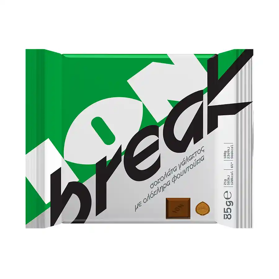 Ίον Break Σοκολάτα Με Φουντούκια 85γρ.