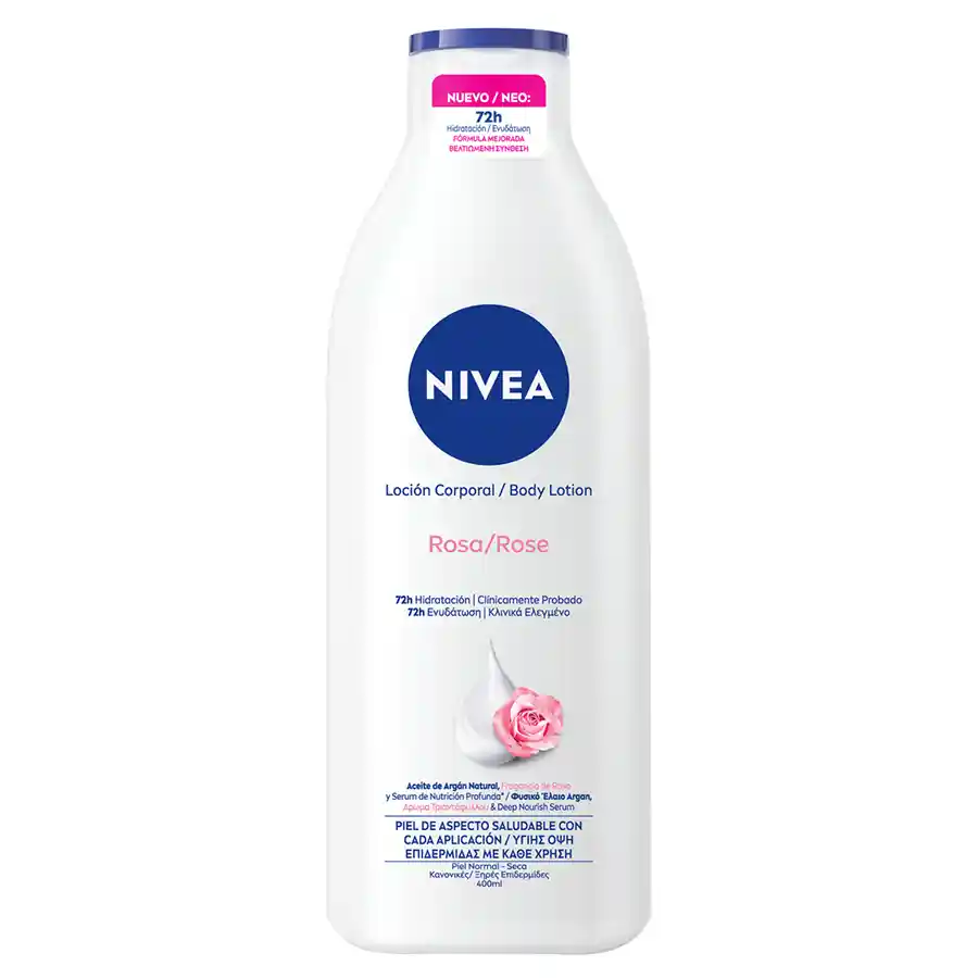 Nivea Body Rose Blossom Λοσιόν 400ml.
