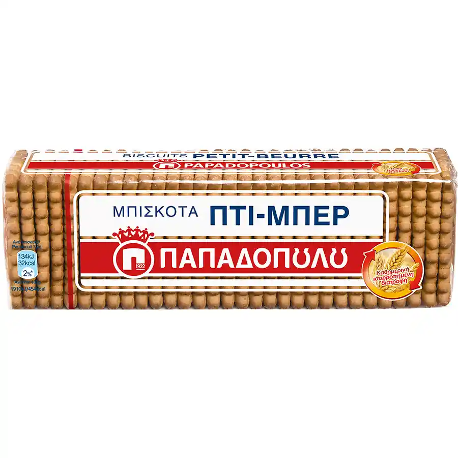 Παπαδοπούλου Μπισκότα Πτι Μπερ 225γρ.