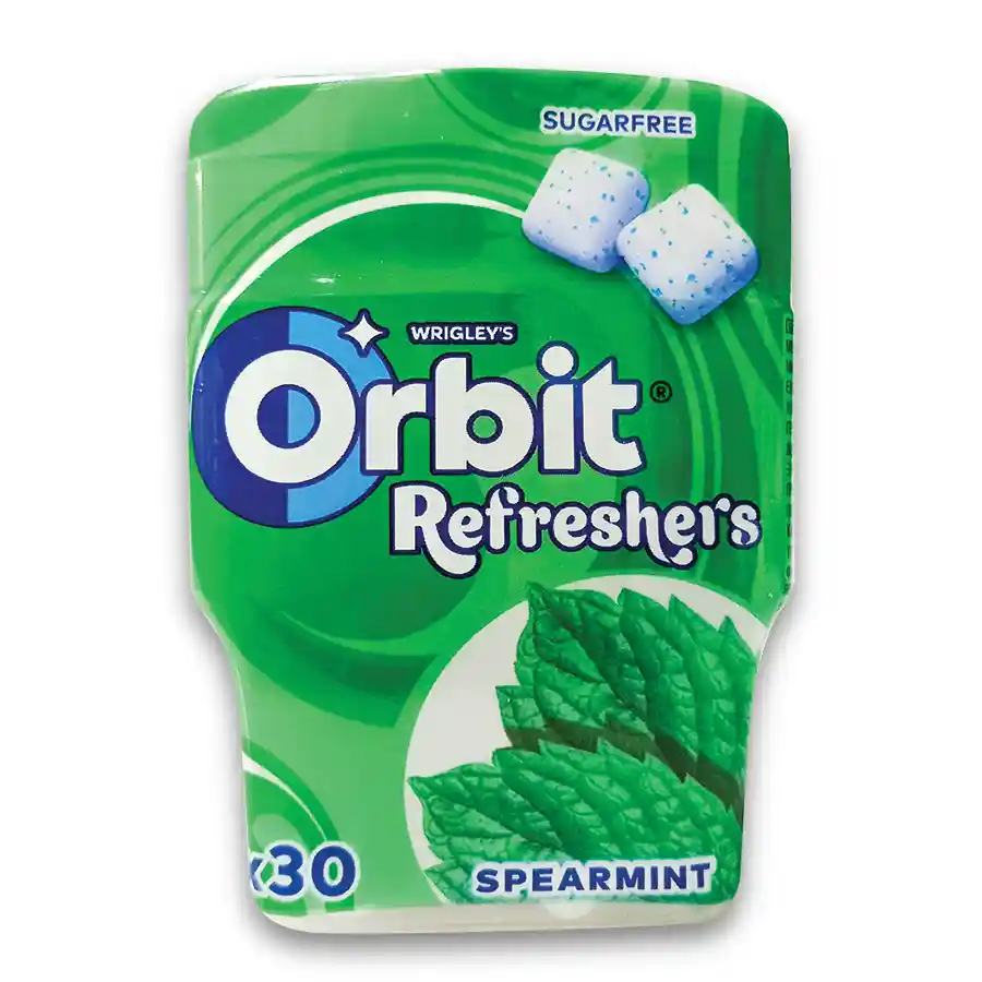 Orbit Refreshers Τσίχλες Δυόσμος 67γρ.