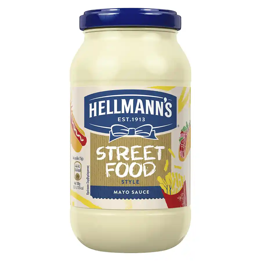Hellmann's Mayo Sauce Street Food 340ml.