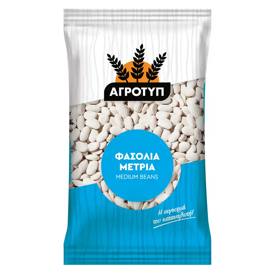 Αγροτύπ Φασόλια Μέτρια 500γρ.