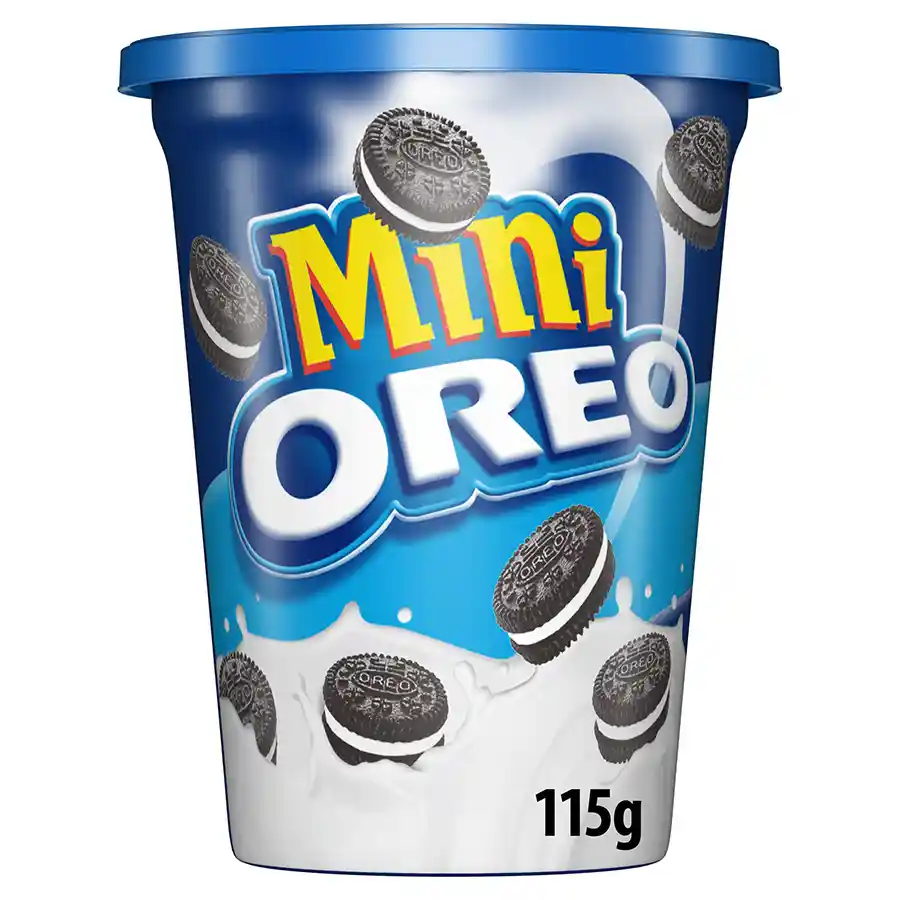 Oreo Μπισκότα Μίνι Γεμιστά Με Κρέμα 115γρ.