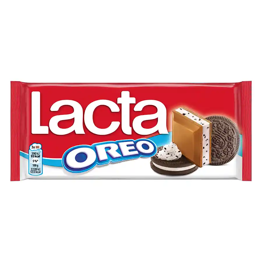 Lacta Σοκολάτα Crean N' Oreo 105γρ.