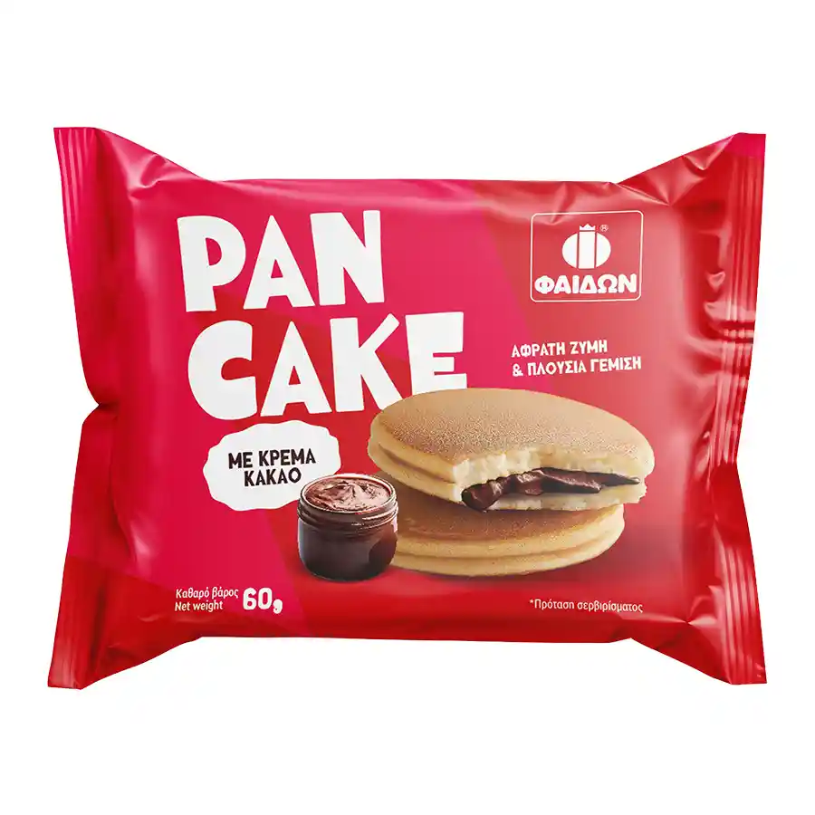 Φαίδων Pan Cake Με Κρέμα Κακάο 60γρ.