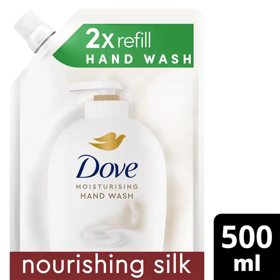Dove Κρεμοσάπουνο Silk Ανταλλακτικό 500ml.