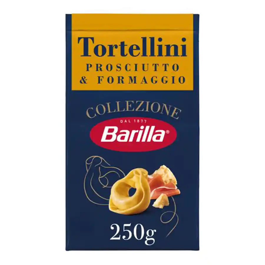 Barilla Collezione Τορτελίνι Με Προσούτο & Τυρί 250γρ.