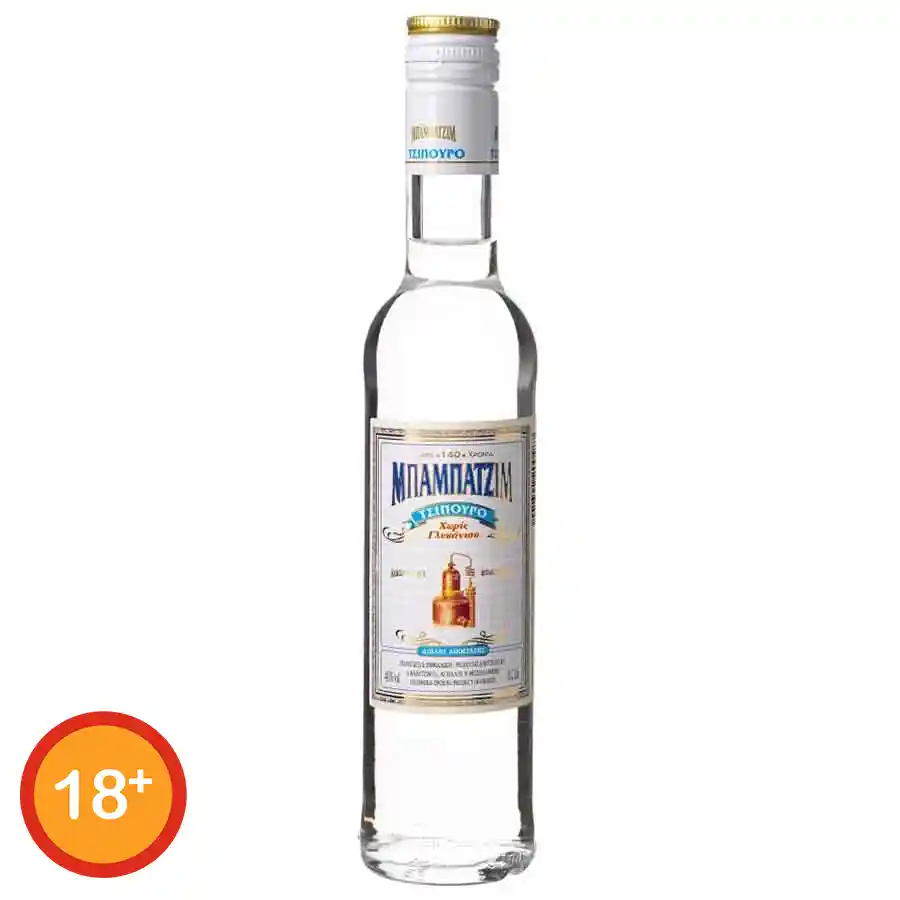 Μπαμπατζίμ Τσίπουρο Χωρίς Γλυκάνισο 200ml.