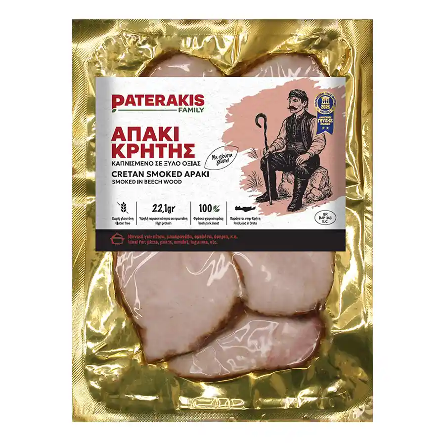 Πατεράκης Family Απάκι Κρήτης Χωρίς Γλουτένη 200γρ.