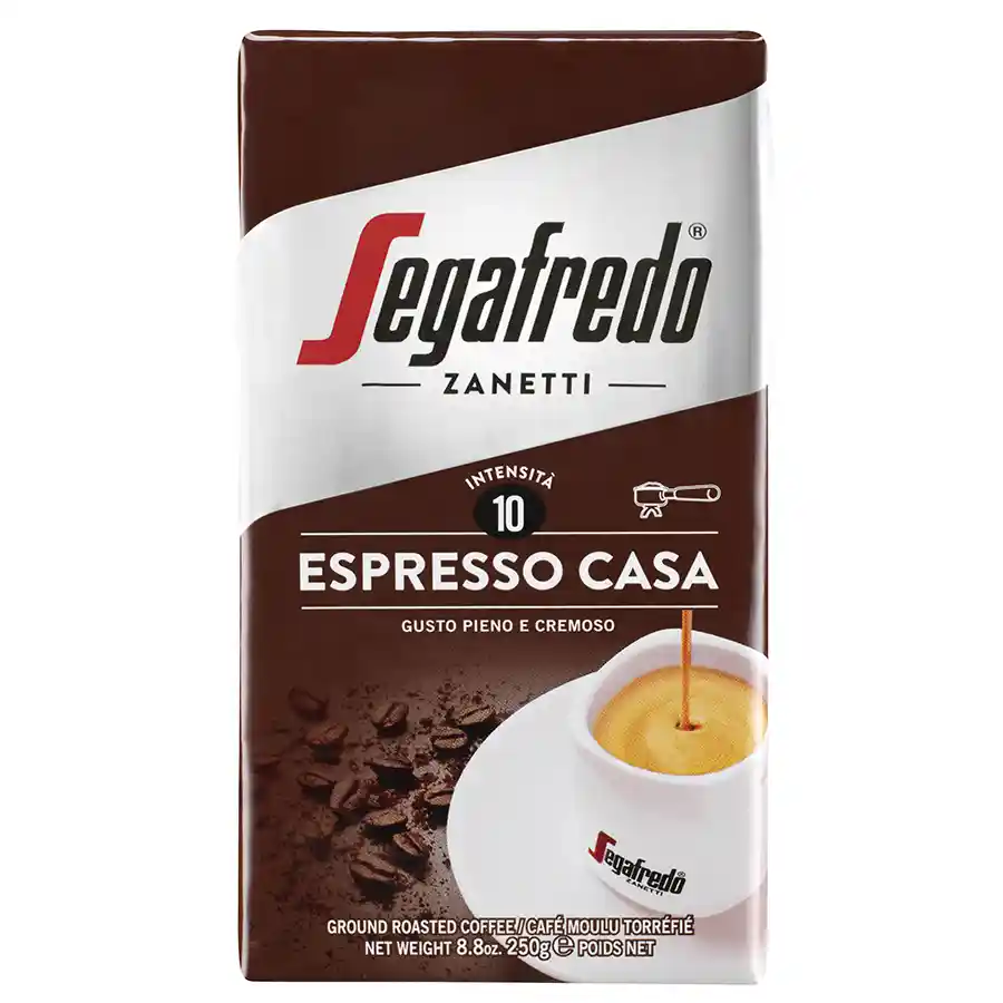 Segafredo Καφές Espresso Casa Αλεσμένος 250γρ.