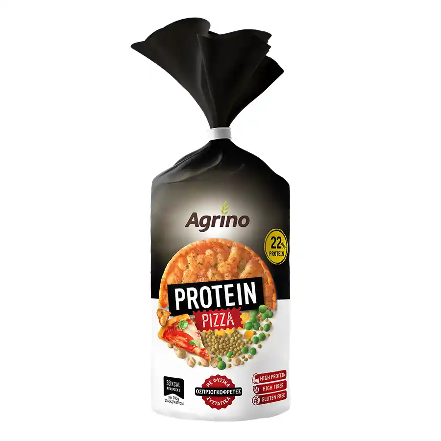 Agrino Protein Οσπριογκοφρέτες Pizza 110γρ.